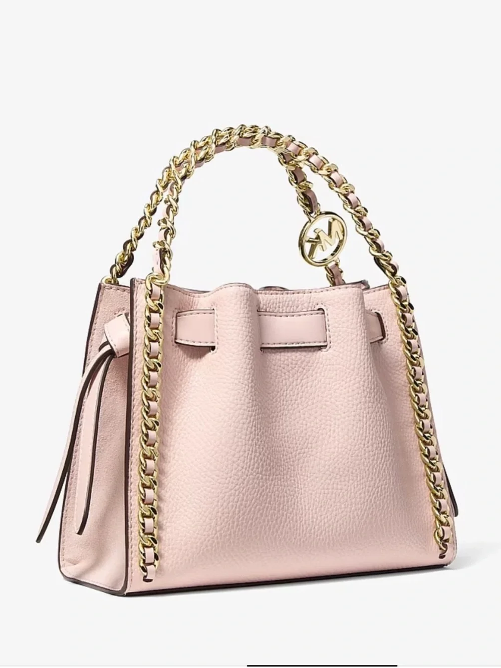 MICHAEL KORS Mina Small Chain Crossbody Bag Powder Blush